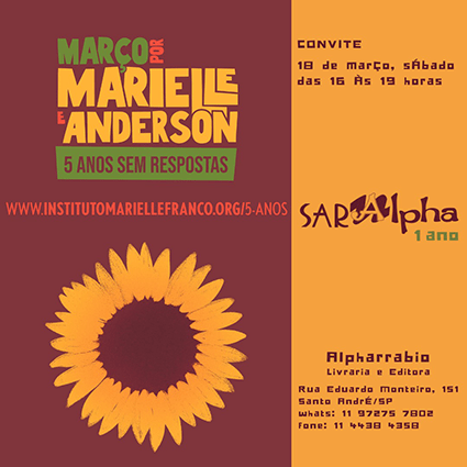 SarAlpha – Especial – Março por Marielle e Anderson