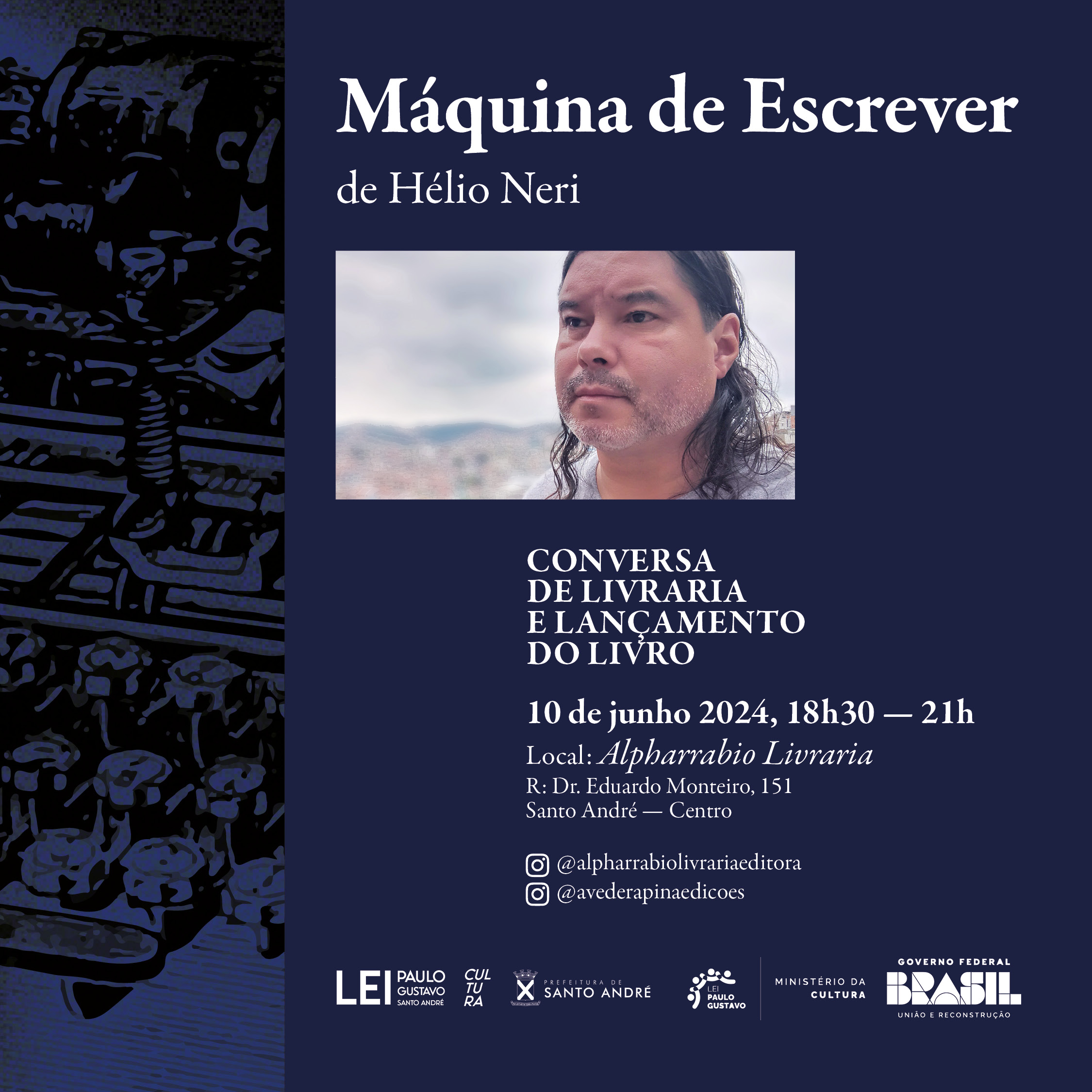 Máquina de escrever – Hélio Neri