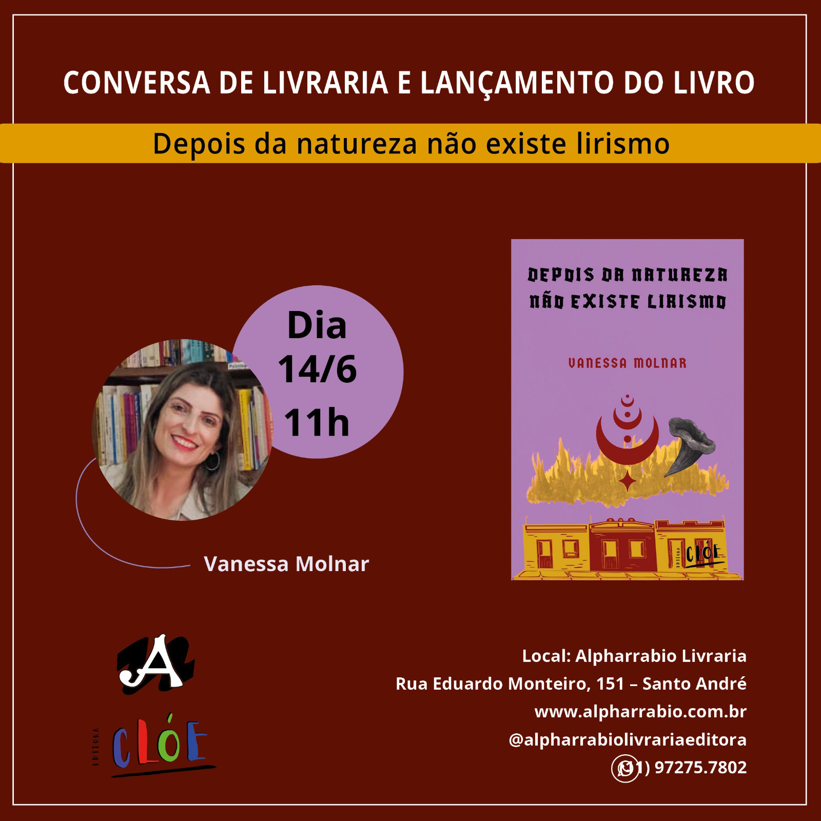 Depois da natureza não existe lirismo